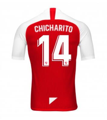 14 CHICHARITO Sevilla 2019/20 Away Shirt Soccer Jersey
