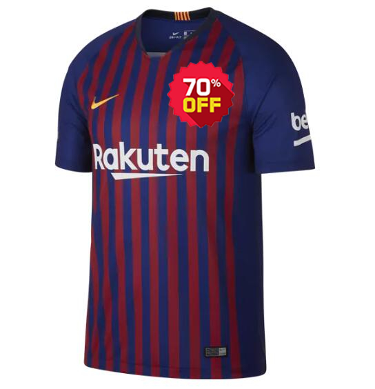 Barcelona 2018/19 Home Shirt Soccer Jersey