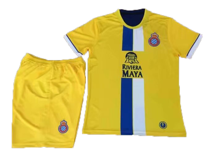 RCD Espanyol 2018/19 Third Away Soccer Jersey Kits (Shirts+Shorts)