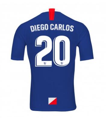 20 DIEGO CARLOS Sevilla 2019/20 Third Shirt Soccer Jersey