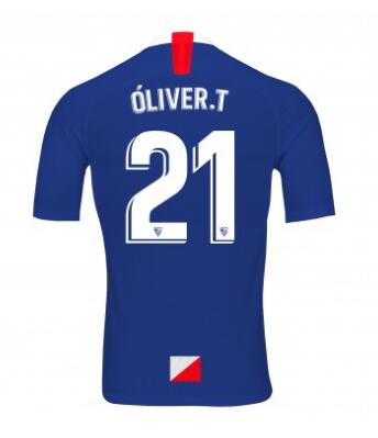 21 OLIVER TORRES Sevilla 2019/20 Third Shirt Soccer Jersey