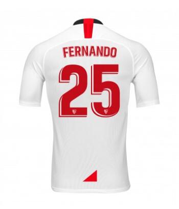25 FERNANDO Sevilla 2019/20 Home Shirt Soccer Jersey