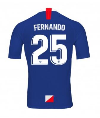 25 FERNANDO Sevilla 2019/20 Third Shirt Soccer Jersey