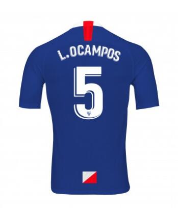 5 L. OCAMPOS Sevilla 2019/20 Third Shirt Soccer Jersey