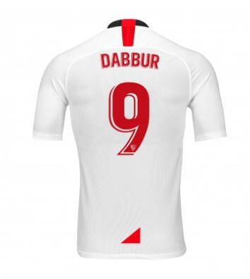 9 DABBUR Sevilla 2019/20 Home Shirt Soccer Jersey