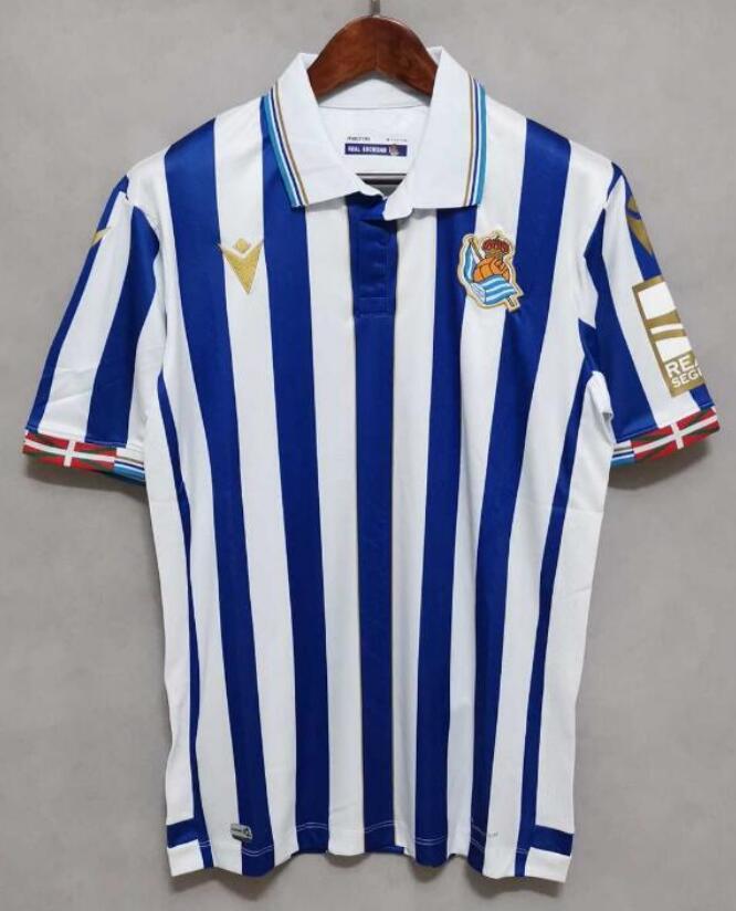 Real Sociedad 2020/21 Special Final Match Shirt Soccer Jersey