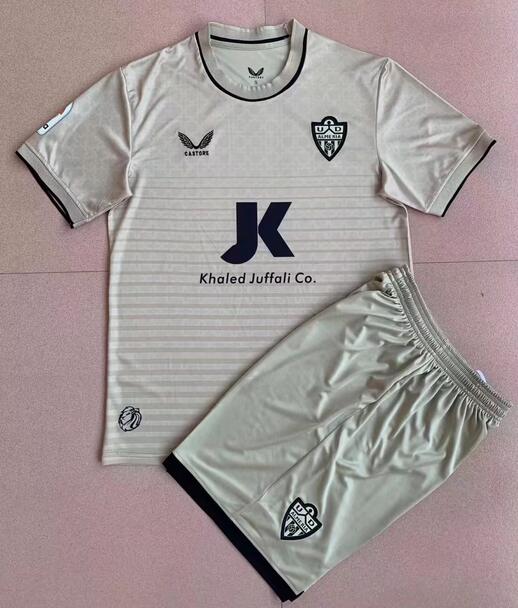 UD Almeria 2022/23 Away Kids Soccer Jersey Kit Children Shirt + Shorts