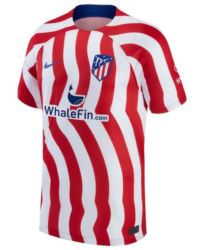 Atletico Madrid 2022/23 Home Shirt Soccer Jersey