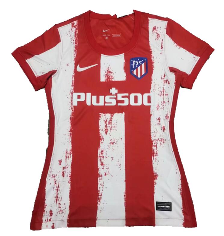 Atletico Madrid 2021/22 Home Women Shirt Soccer Jersey