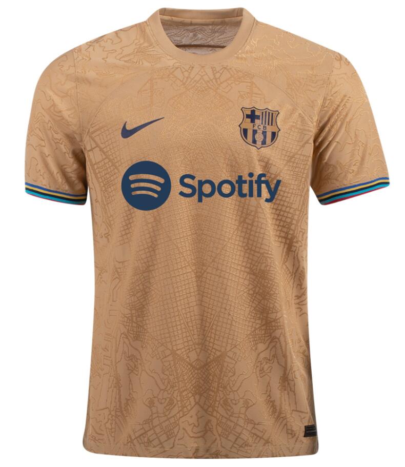 Barcelona 2022/23 Away Match Version Shirt Soccer Jersey