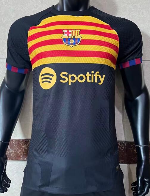 Prediction Barcelona 2023/24 Black Match Version Shirt Soccer Jersey