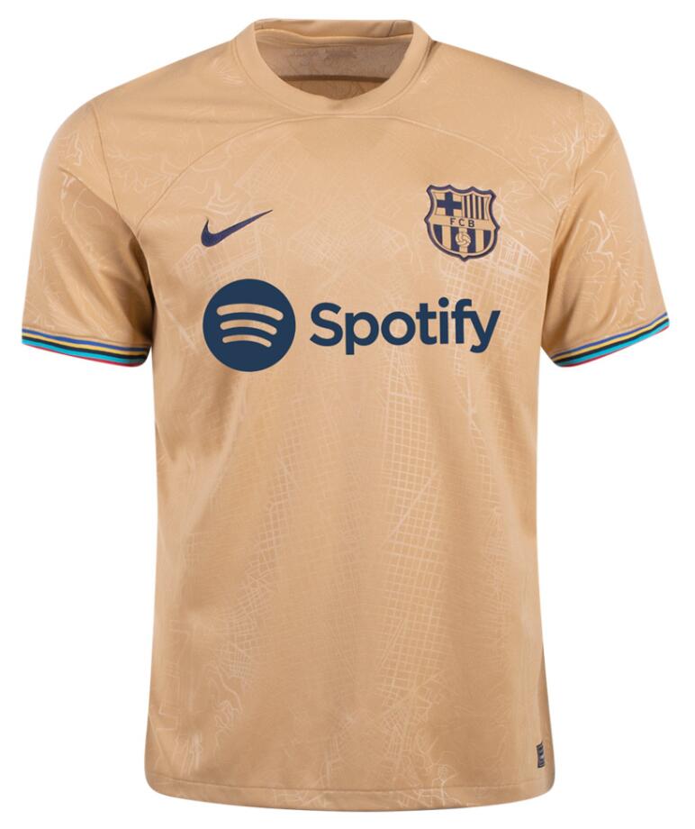 Barcelona 2022/23 Away Shirt Soccer Jersey