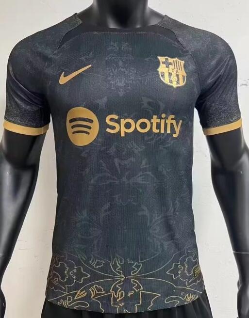 Barcelona 2023/24 Special Black Match Version Shirt Soccer Jersey