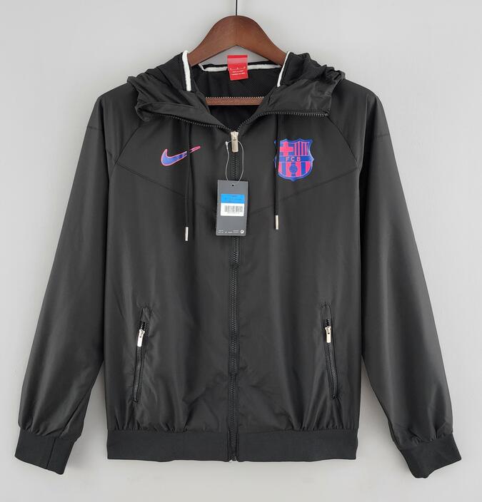 Barcelona 2022/23 Black Windbreaker Jacket