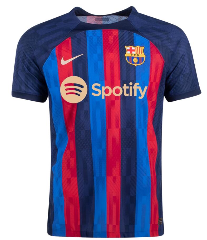 Barcelona 2022/23 Home Match Version Shirt Soccer Jersey