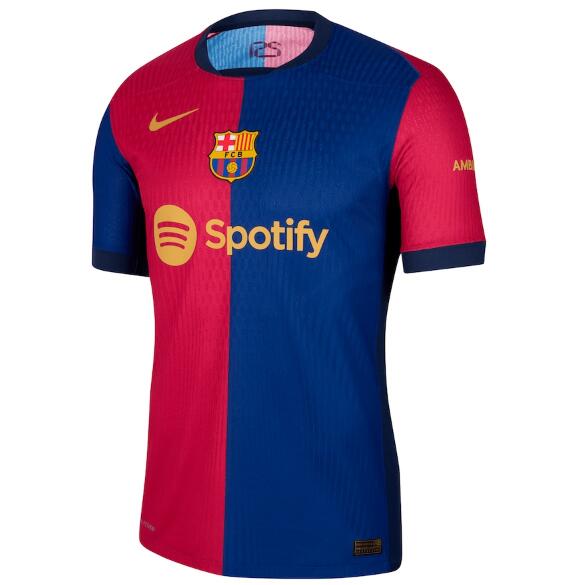 Barcelona 2024/25 Home Match Version Shirt Soccer Jersey