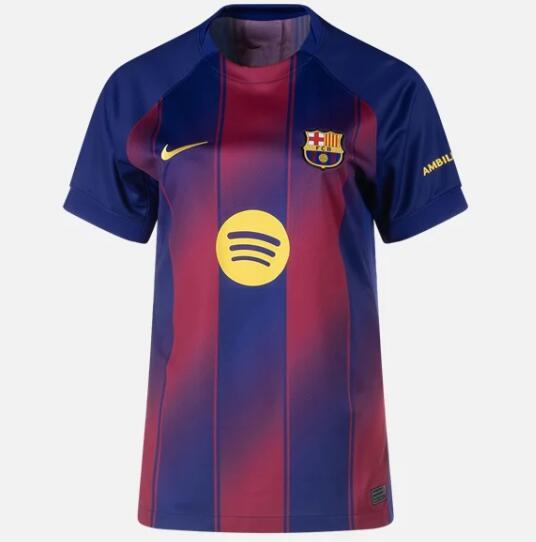 Barcelona 2025/26 Home Women Shirt Soccer Jersey
