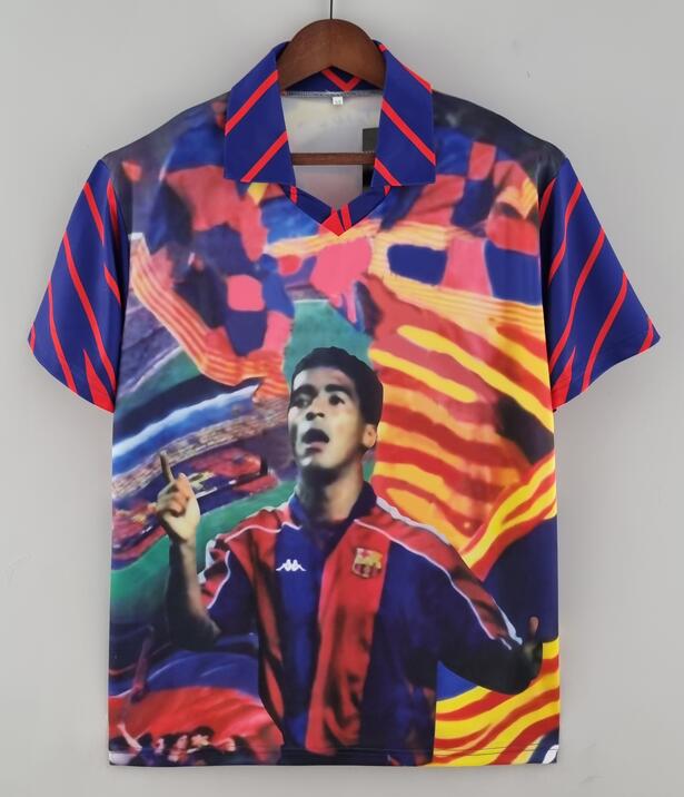Barcelona 1993/94 Commemorative Retro romario 10 Shirt Soccer Jersey