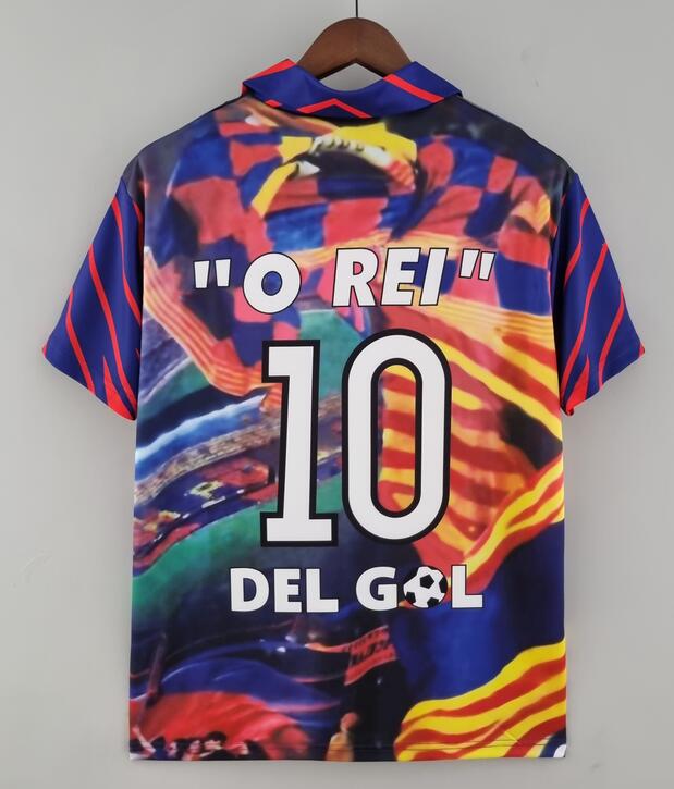 Barcelona 1993/94 Commemorative Retro romario 10 Shirt Soccer Jersey