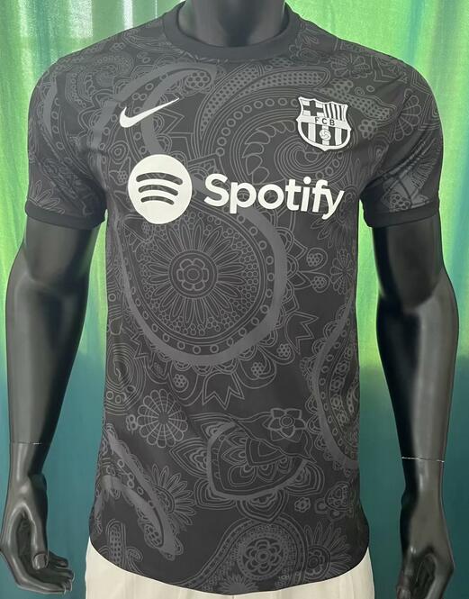 Barcelona 2023/24 Souvenir Black Shirt Soccer Jersey