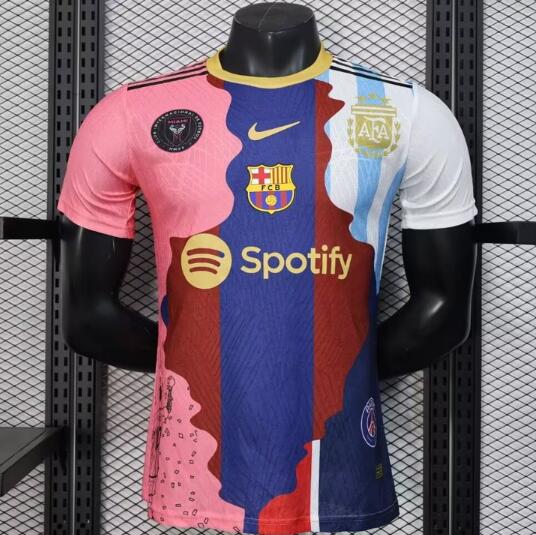 Barcelona 2025/26 Special Commemorate Match Version Shirt Soccer Jersey