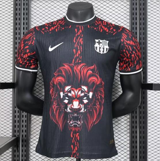 Barcelona 2024/25 Special Red Lion Match Version Shirt Soccer Jersey