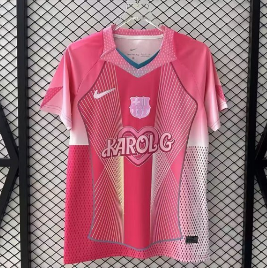 Barcelona 2025/26 Special Pink Shirt Soccer Jersey