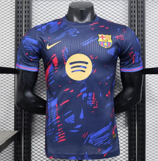 Barcelona 2025/26 Special Navy Match Version Shirt Soccer Jersey