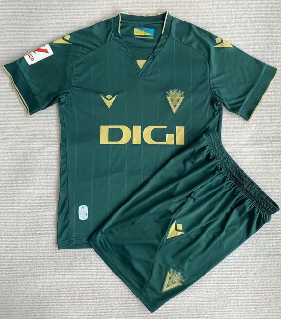 Cádiz 2023/24 Third Kids Soccer Kit Children Shirt and Shorts