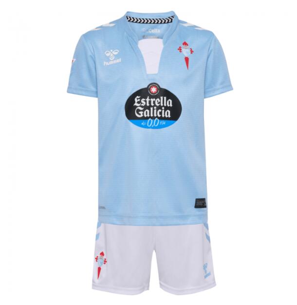 Celta de Vigo 2024/25 Home Kids Soccer Jersey Kit Children Shirt and Shorts