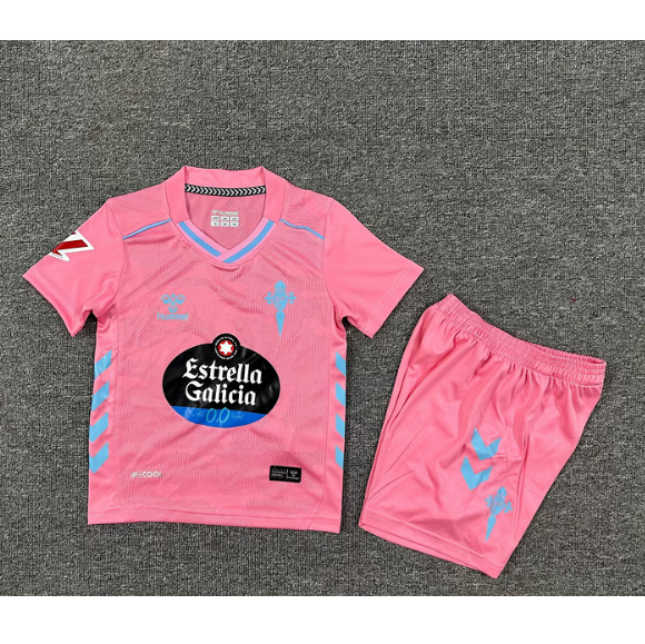 Celta de Vigo 2025/26 Third Kids Soccer Kit Children Shirt and Shorts
