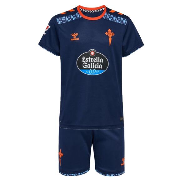 Celta de Vigo 2024/25 Away Kids Soccer Jersey Kit Children Shirt and Shorts