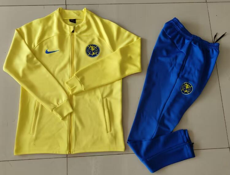 Club America 2023/24 Yellow Training Suits (Jacket+Trouser)