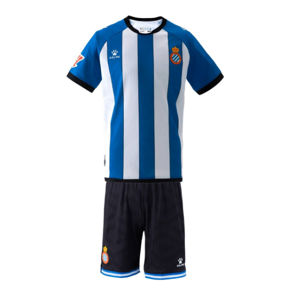 RCD Espanyol 2026/27 Home Kids Soccer Kit Children Shirt + Shorts