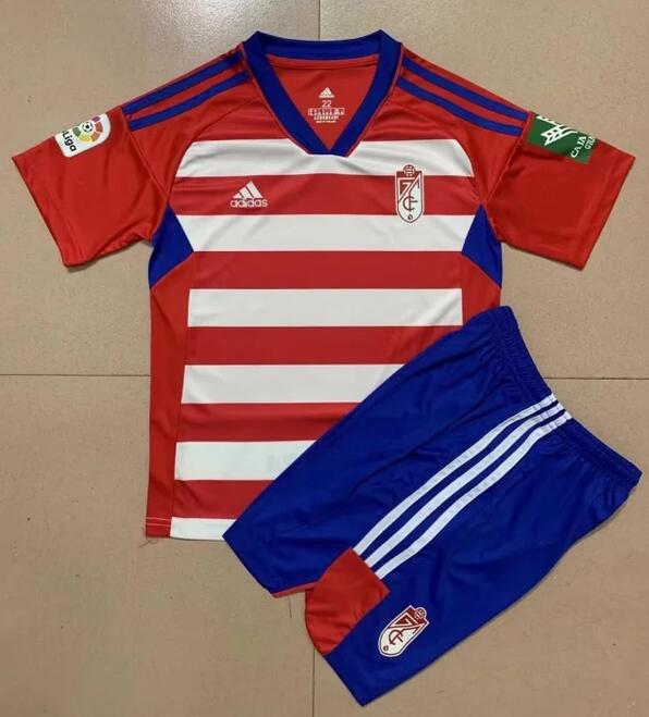 Granada 2022/23 Home Kids Soccer Jersey Kit Children Shirt + Shorts