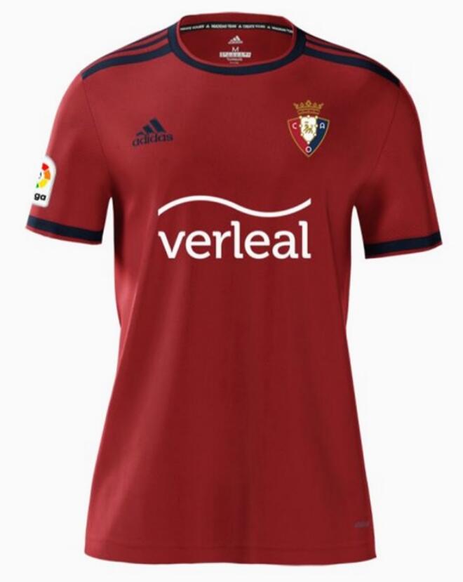 CA Osasuna 2021/22 Home Shirt Soccer Jersey