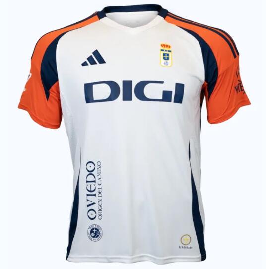 Real Oviedo 2024/25 Away Shirt Soccer Jersey