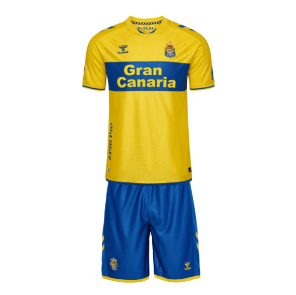 Las Palmas 2026/27 Home Kids Soccer Kit Children Shirt + Shorts
