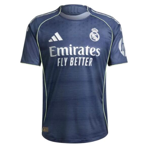 Real Madrid 2025/26 Away Match Version Shirt Soccer Jersey