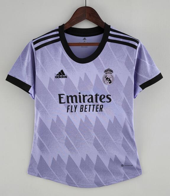 Real Madrid 2022/23 Away Women Shirt Soccer Jersey