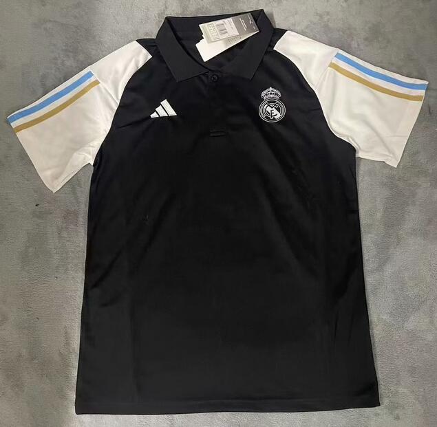 Real Madrid 2023/24 Black Polo Shirt