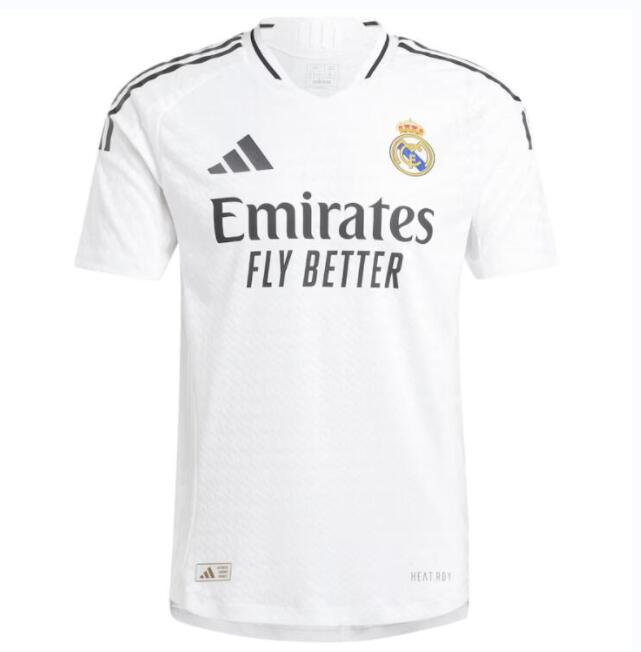 Real Madrid 2024/25 Home Match Version Shirt Soccer Jersey