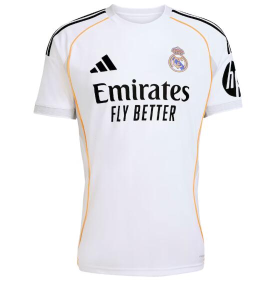 Real Madrid 2025/26 Home Shirt Soccer Jersey
