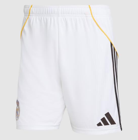 Real Madrid 2025/26 Home Soccer Shorts