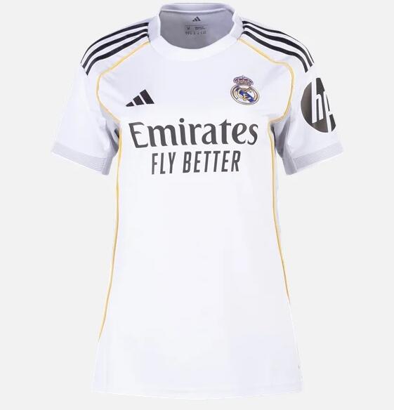 Real Madrid 2025/26 Home Women Shirt Soccer Jersey
