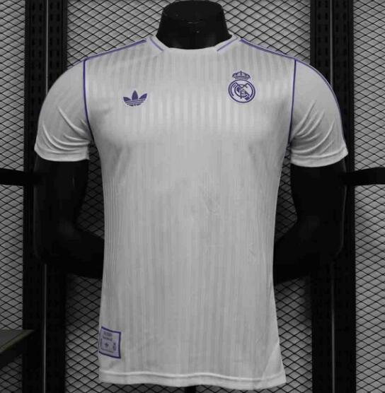 Real Madrid 2025/26 Special Icon Match Version White Shirt Soccer Jersey