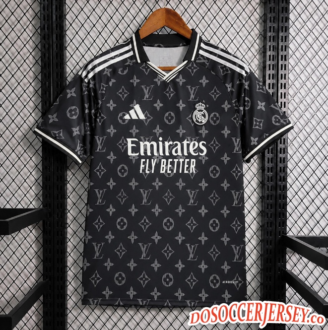 Real Madrid 2026/27 Special Black White Shirt Soccer Jersey