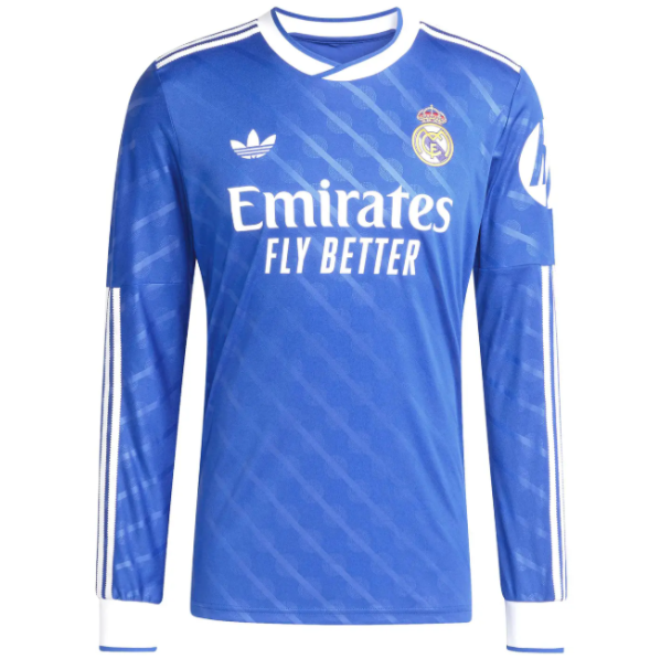 Real Madrid 2025/26 Third Long Sleeved Shirt Soccer Jersey