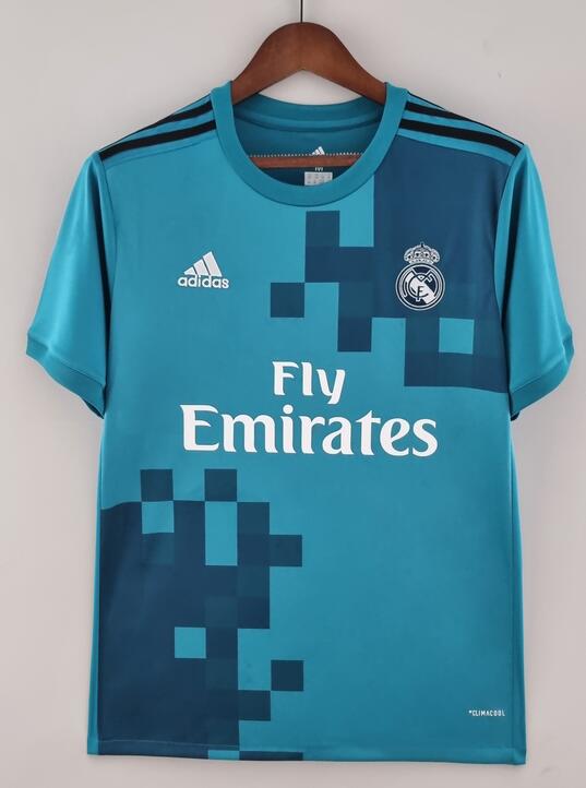 Real Madrid 2017/18 Third Retro Shirt Soccer Jersey
