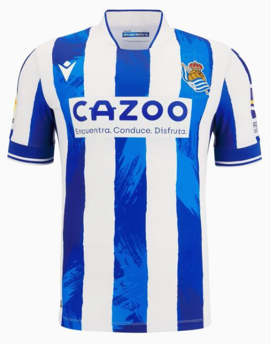 Real Sociedad 2022/23 Home Shirt Soccer Jersey